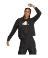 adidas Future Icons Badge of Sport Hoodie Black - schwarz