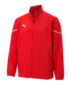 Veste de Training enfant PUMA teamRISE Sideline rouge F01