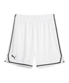 Short de Basketball femme PUMA Hoops Game blanc 