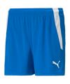 PUMA teamLIGA Shorts Damen Blau Weiss F02