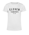 11teamsports Established 2007 T-Shirt donna bianco 