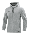 JAKO Premium Basic Veste à capuche Gris C040 