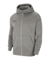 Nike Park 20 Fleece Jack Met Capuchon Kids Grijs F063