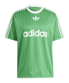 adidas Originals Adicolor Poly T-Shirt Grün Weiss - gruen