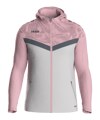JAKO Icon Kapuzenjacke Kids Grau Pink F851