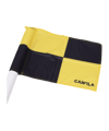 Cawila Cornervlag 45X45Cm Zwart Geel  