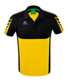 Polo Erima Six Wings jaune noir 