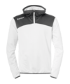 Kempa Ekotion 2.0 Quarter Sweatshirt Wit F13  