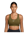 Nike Swoosh Medium Sport-BH Dames Groen K368 