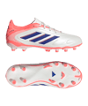 adidas Copa Pure III League FG/MG Coral Blaze Kids Bianco
