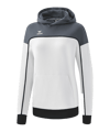 Erima Change by Hoody Damen Weiss Grau 