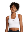 Under Armour Vanish Seamless Mid Reggiseno sportivo Donna Bílá C100