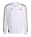 adidas FC Arsenal London Icon Long Sleeve Polo Weiß - weiss