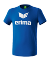 Erima Promo T-Shirt Kids Blauw Wit  