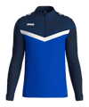 JAKO Iconic HalfZip Sweatshirt Bleu C403 