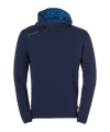 Sweat à capuche Uhlsport Essential enfants bleu foncé F08