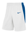Short de Baskets Nike équipe Basketball blanc bleu F102