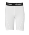 Pantalon court Uhlsport Tight Short enfants blanc F