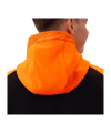 JAKO Icon Kapuzenjacke Schwarz Orange F807 - schwarz