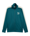 PUMA T7 Iconic Jacke Grün F22 - gruen