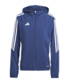 adidas Tiro 24 Windbreaker Damen Blau Weiss