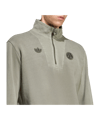 adidas FC Bayern München Icon Halfzip Jacke Grün - gruen