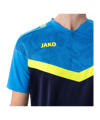JAKO Iconic Poloshirt Blau Gelb F914 - blau