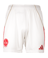 adidas 1. FC Nürnberg Pantaloncini Bílá 