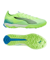Chaussures PUMA ULTRA 5 Match TF Light Out vert blanc F03