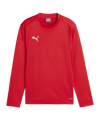 PUMA teamGOAL Training Sweatshirt Kids Rot F01
