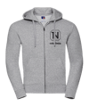 TV NEULER Hoodie giacca rosso/bianco (LOX) 