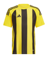 adidas Striped 24 Trikot Kids Gelb Schwarz