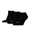 PUMA Sneaker Plain 3P Calze Nero C200 