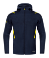 JAKO Challenge Freizeit Kapuzenjacke Gelb F512