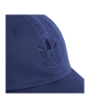 adidas Originals Adicolor Trefoil Cap Blau Stonewashed Baseball Cap Blue - blau