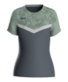 JAKO Iconic T-Shirt Damen Grau Grün F852