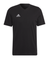 adidas Entrada 22 T-Shirt Schwarz