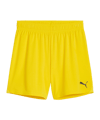 PUMA teamGOAL pantaloncini donna giallo nero F07 