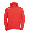 Uhlsport Essential Regenjas Rood Wit F03  