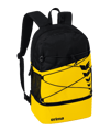 Sac à dos Erima Six Wings avec compartiment jaune noir