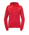 Veste à capuche Kempa Emotion 2 femme rouge F03 
