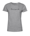 11teamsports Handwriting T-Shirt donna grigio 