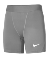Short Nike Pro Strike femme gris noir F052 