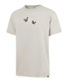 '47 Brand New York Yankees New York Yankees Icon 47 Drop Shoulder T-Shirt Beige - beige