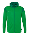 uhlsport Veste à capuche Vert C90 