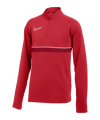 Nike Academy 21 Drill Top Kids Rot Weiss F657