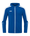 JAKO Veste à capuche Bleu C400 