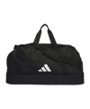 adidas Tiro League Duffel Bag Gr. L Schwarz Weiss
