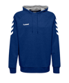 Hummel Cotton Hoody Kids Blau F7045