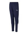 Pantalon de Training enfant PUMA teamLIGA bleu blanc F06